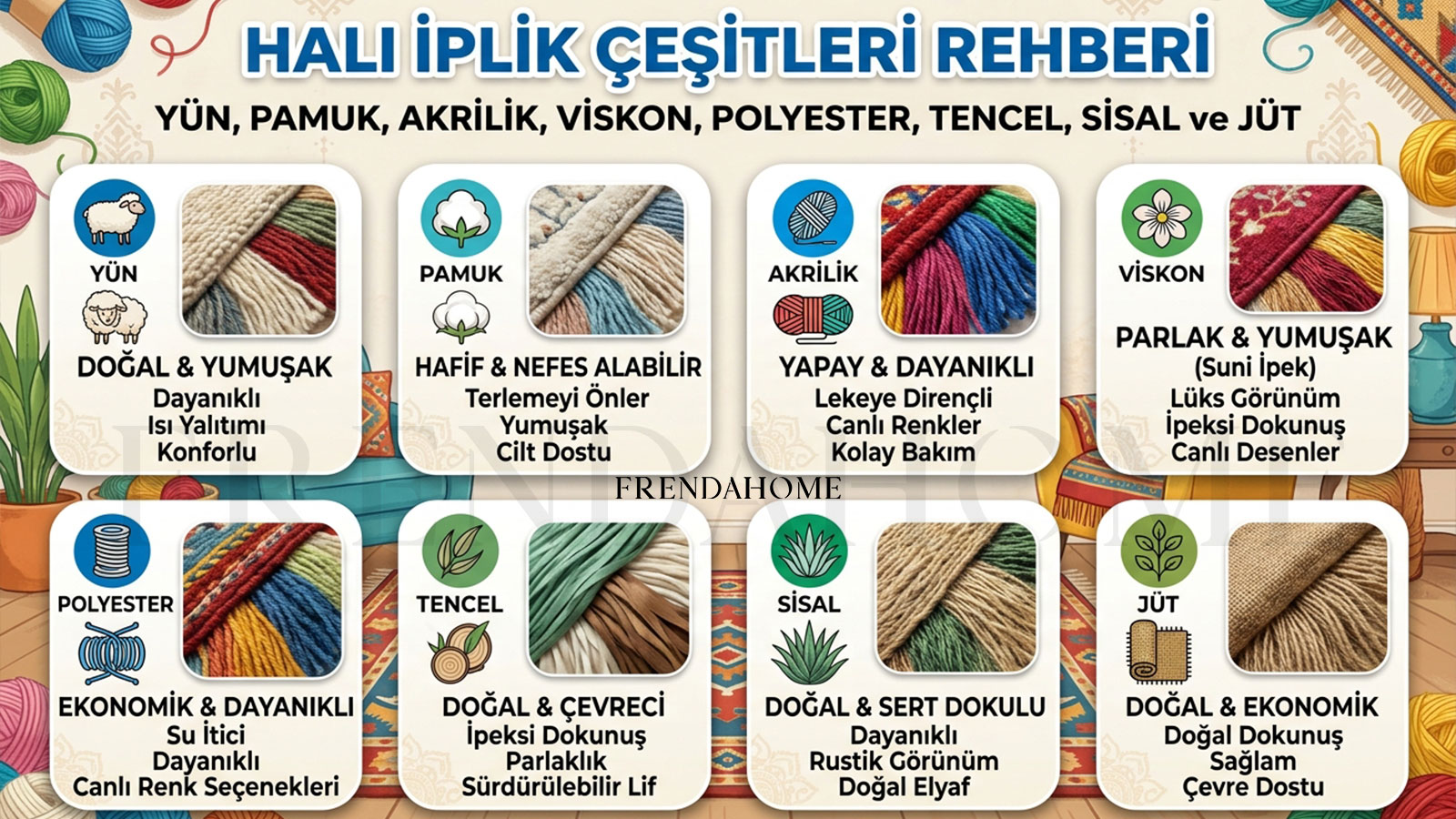Halı İplik Çeşitleri Rehberi: Yün, Pamuk, Akrilik, Viskon, Polyester, Tencel, Sisal ve Jüt hali-iplik-cesitleri-rehberi-yun-pamuk-akrilik-viskon-polyester-tencel-sisal-ve-jut.jpg