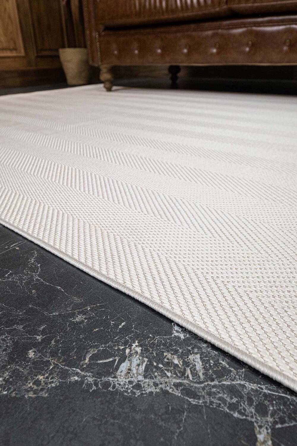 Aura Balıksırtı Sisal Dokuma Kolay Temizlenebilir Halı Au04 - 4