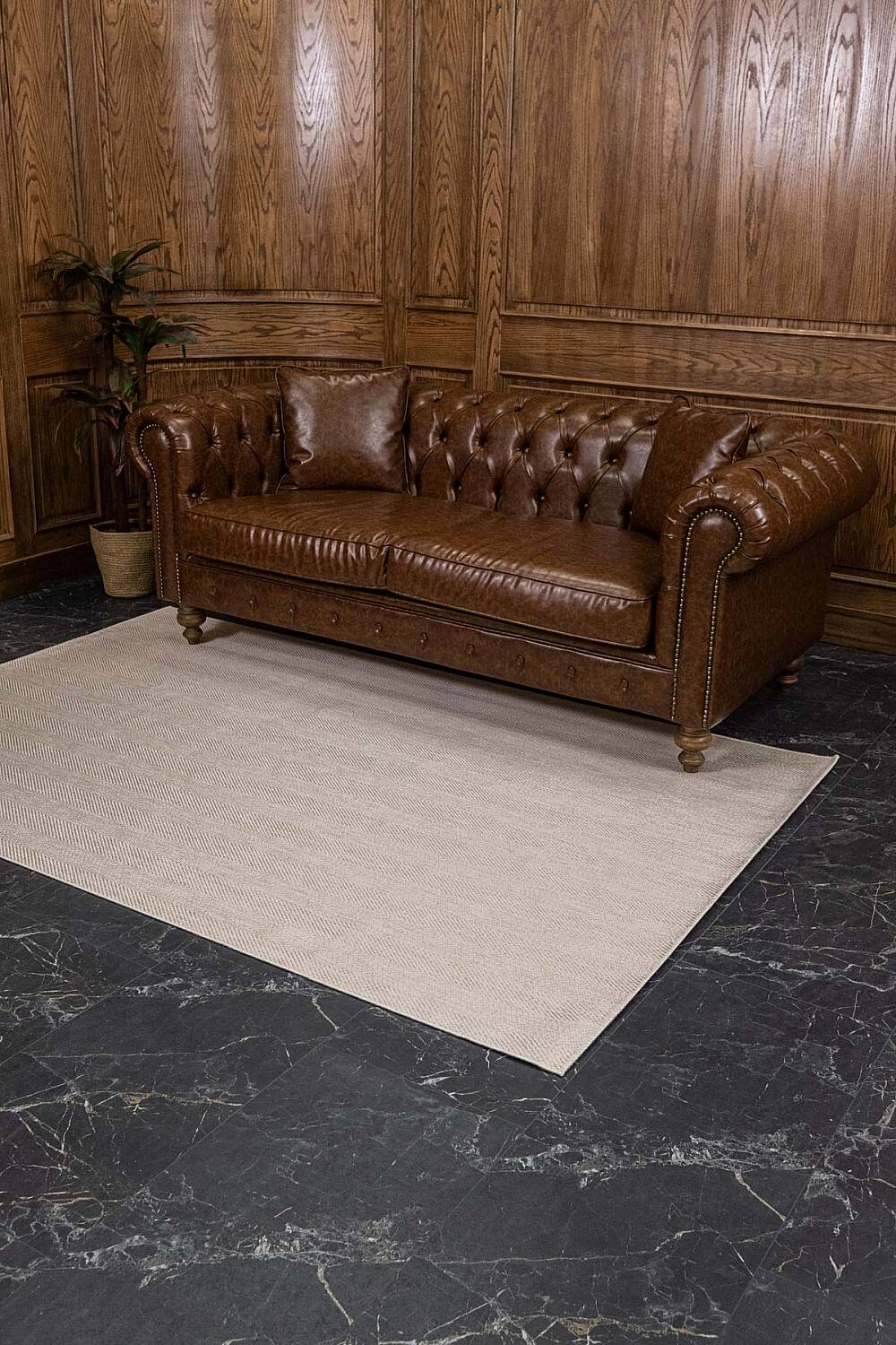 Aura Balıksırtı Sisal Dokuma Kolay Temizlenebilir Halı Au05 - 10