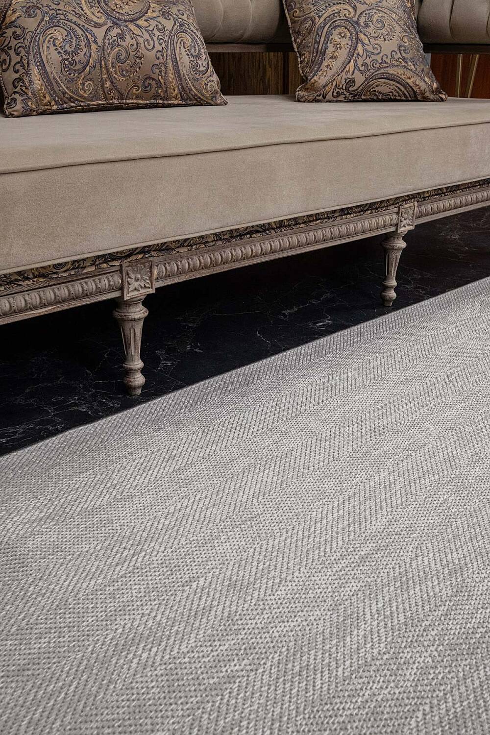 Aura Balıksırtı Sisal Dokuma Kolay Temizlenebilir Halı Au06 - 11