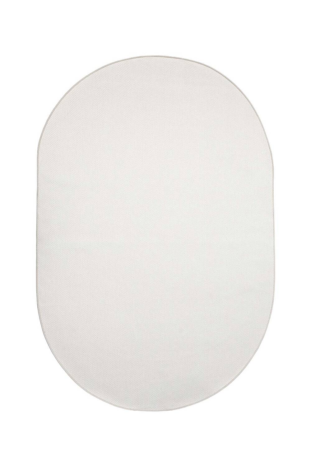 Aura Balıksırtı Sisal Dokuma Kolay Temizlenebilir Oval Halı Au04 - 2