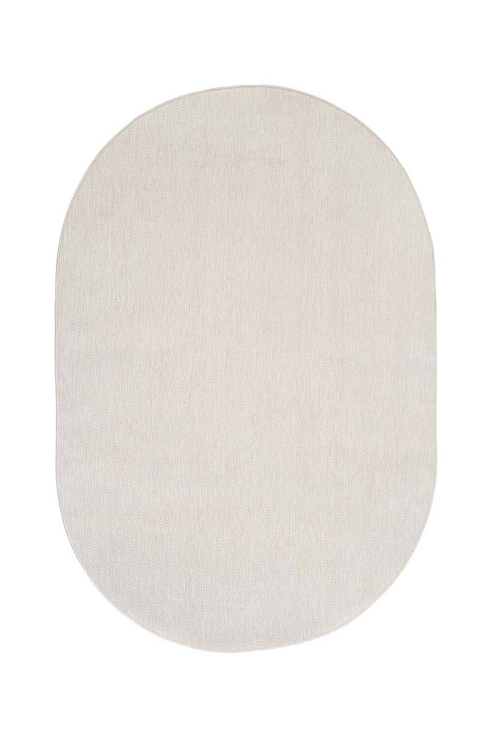 Aura Balıksırtı Sisal Dokuma Kolay Temizlenebilir Oval Halı Au05 - 2