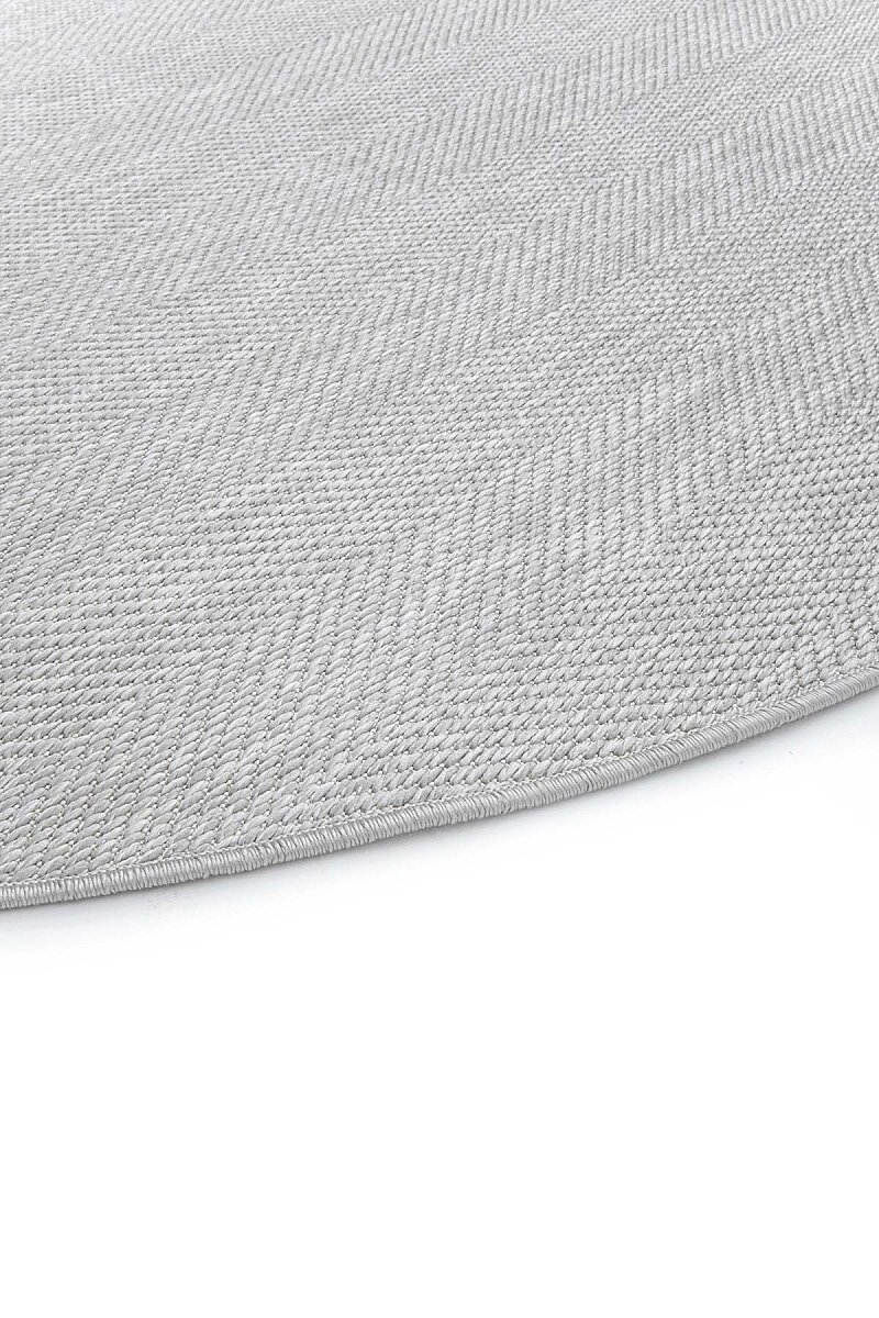 Aura Balıksırtı Sisal Dokuma Kolay Temizlenebilir Oval Halı Au06 - 6