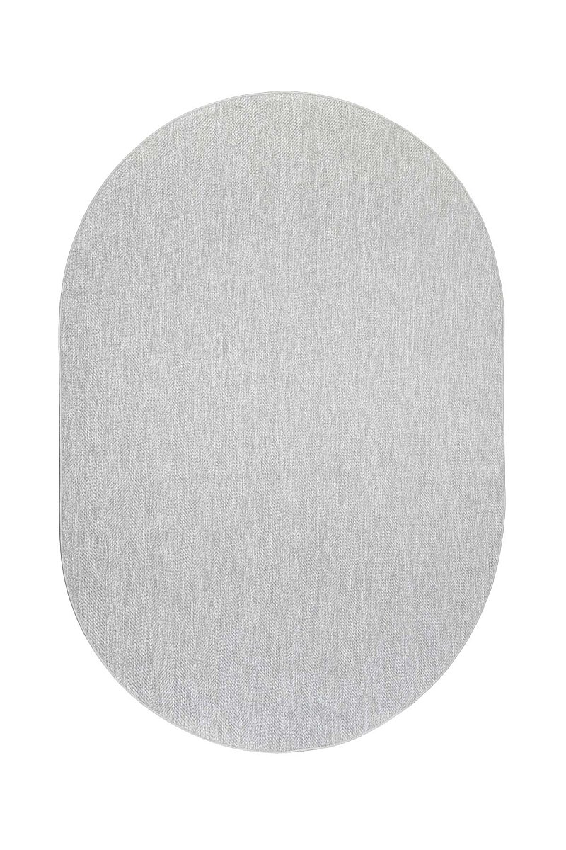 Aura Balıksırtı Sisal Dokuma Kolay Temizlenebilir Oval Halı Au06 - 2