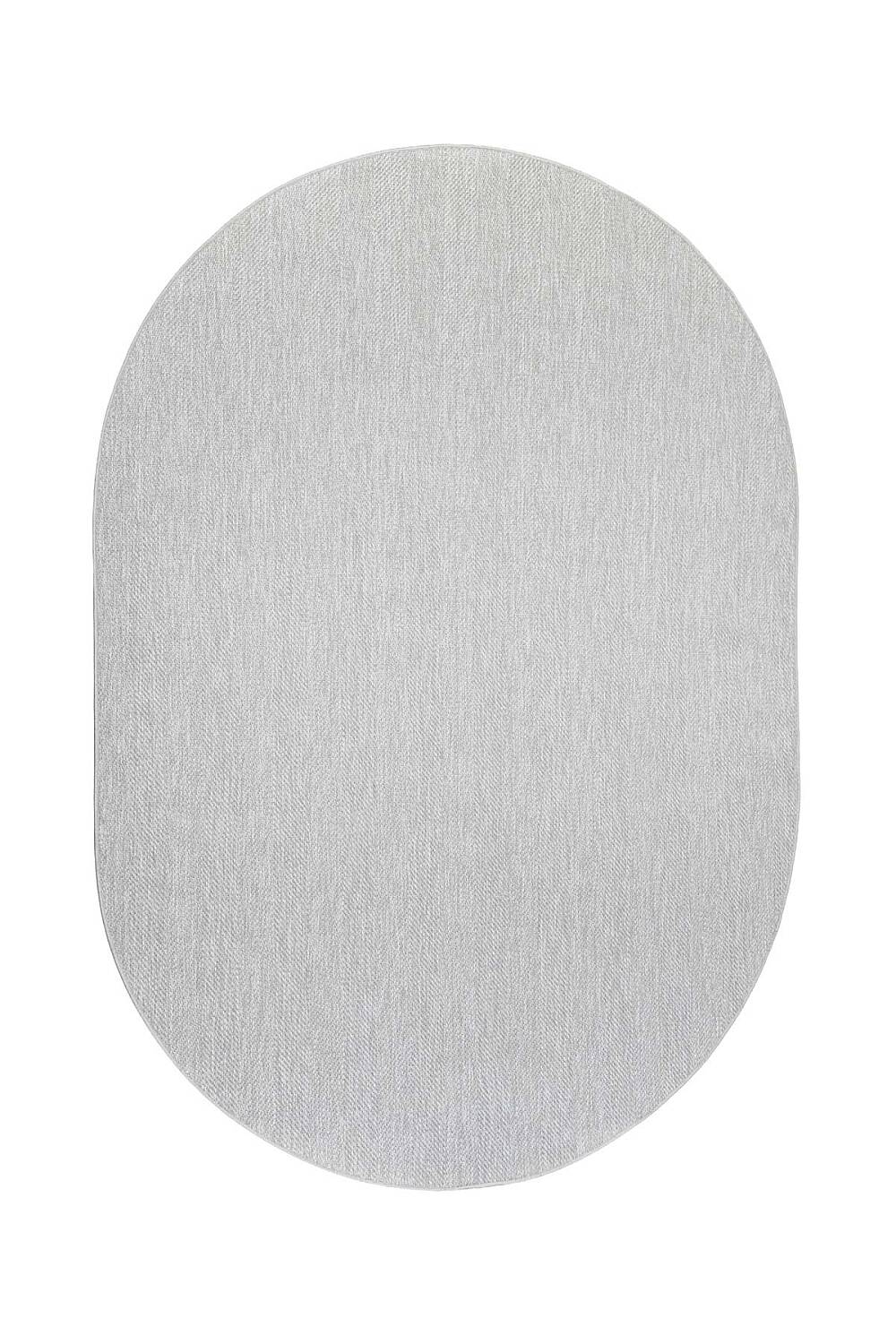 Aura Balıksırtı Sisal Dokuma Kolay Temizlenebilir Oval Halı Au06 - 2