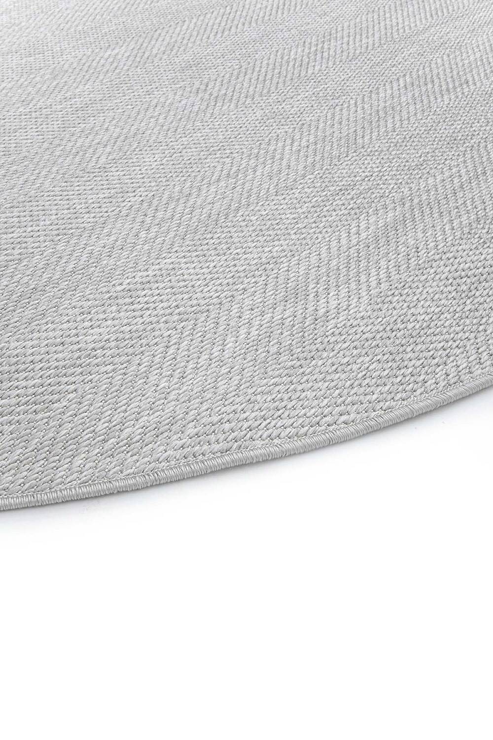 Aura Balıksırtı Sisal Dokuma Kolay Temizlenebilir Yuvarlak Halı Au06 - 6