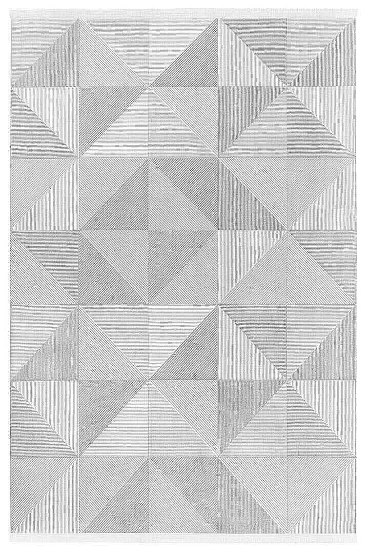 Etnik Craft Madre Modern Desenli Halı Md04 Gri - 2