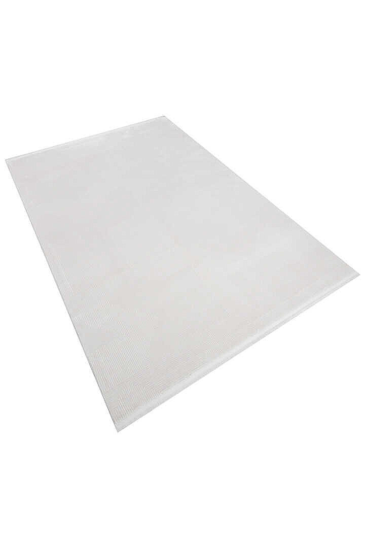 Geometrik Abstract Desenli Prato İpeksi Lüks Viskon Halı Pr03 Gri - 3