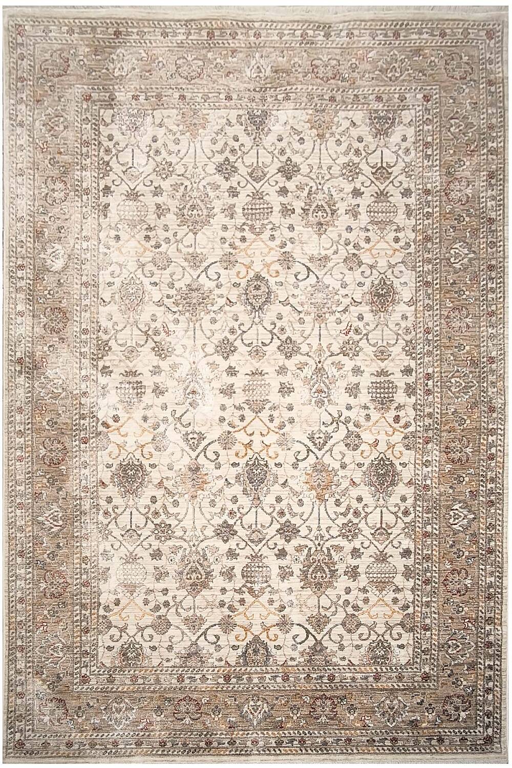 Sultani Şal Klasik Desenli Vintage Çiçekli Salon Halısı - 2