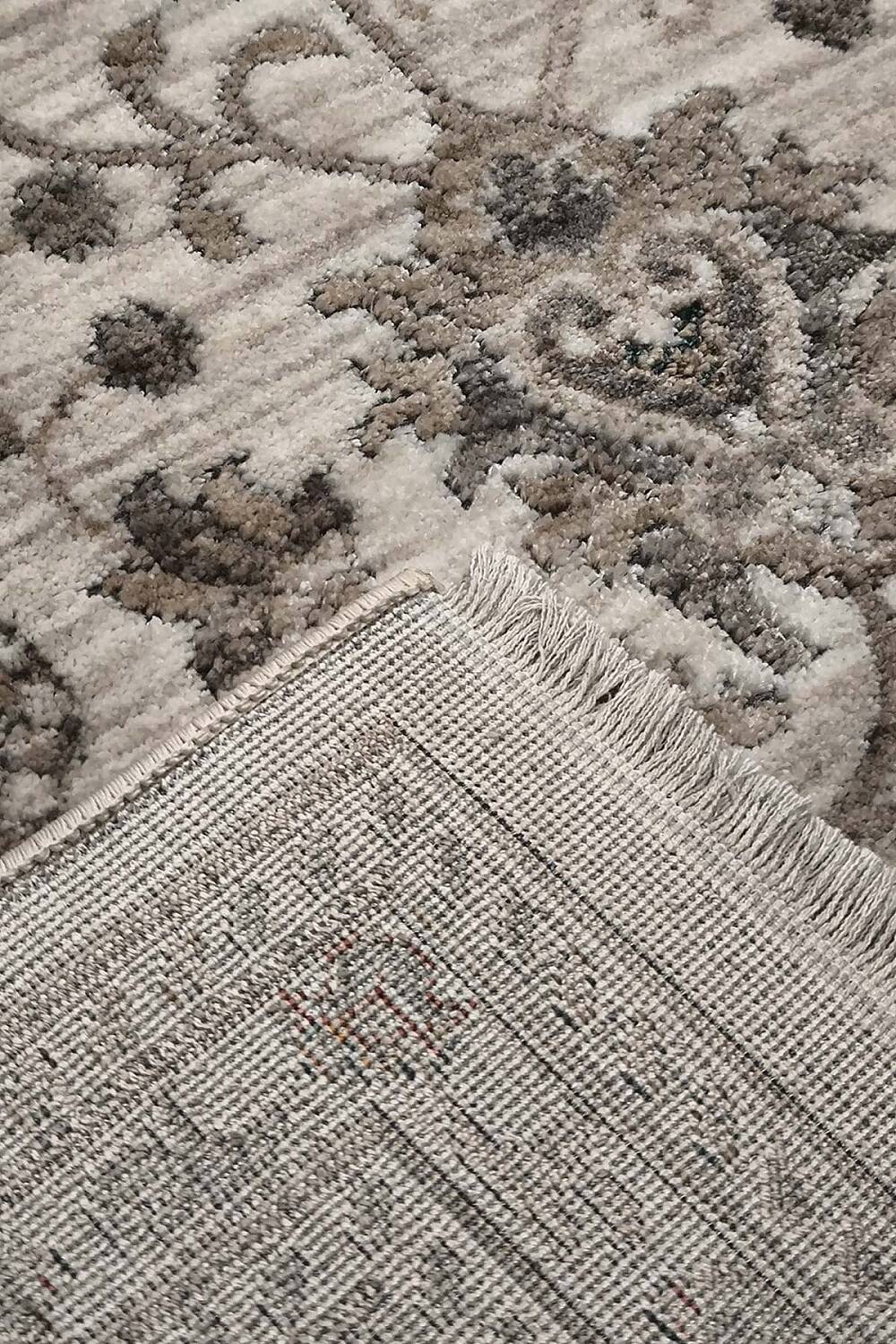 Sultani Şal Klasik Desenli Vintage Çiçekli Salon Halısı - 6