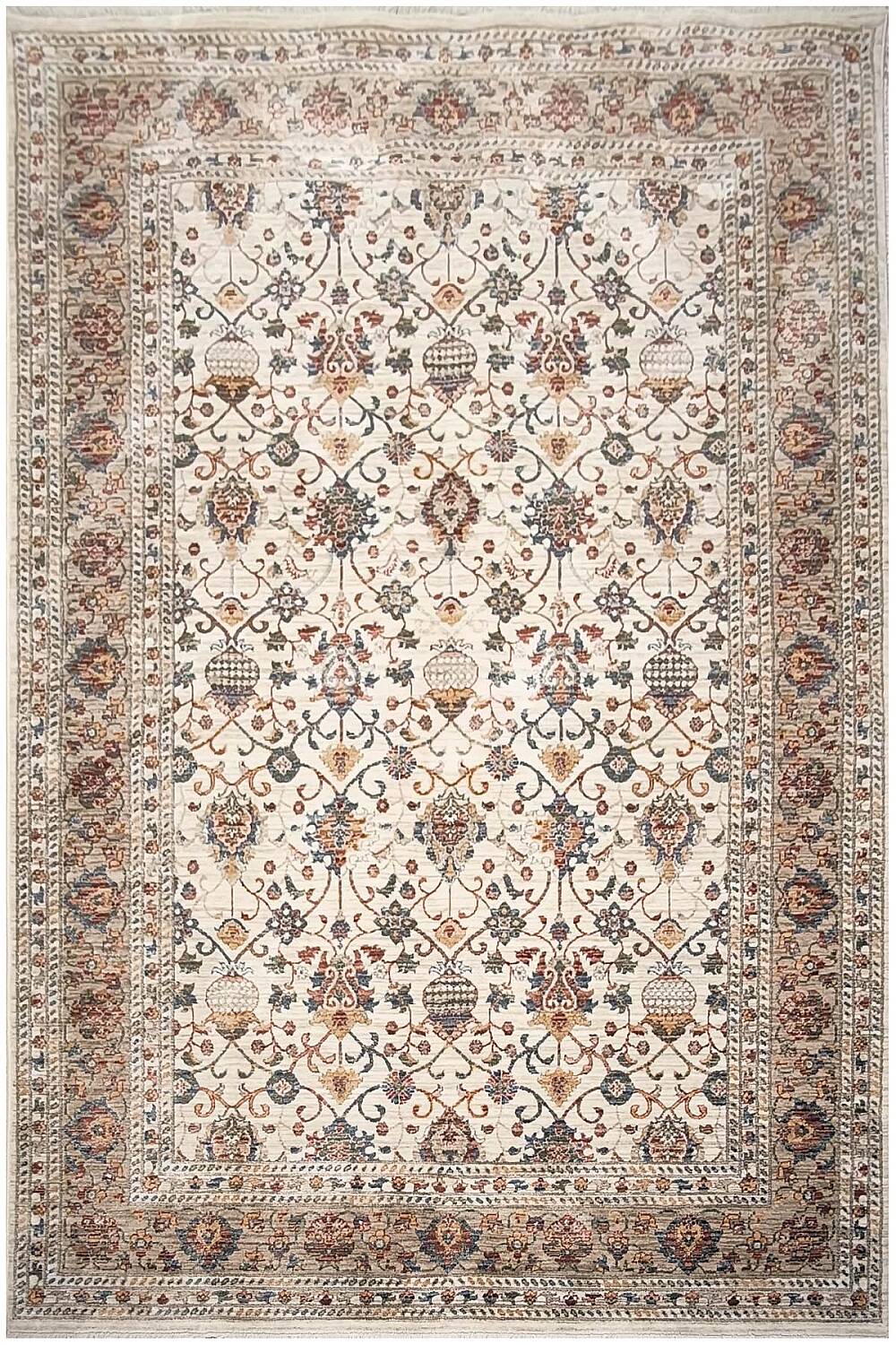 Sultani Şal Vintage Desenli Lüks Klasik Dekoratif Halı - 2