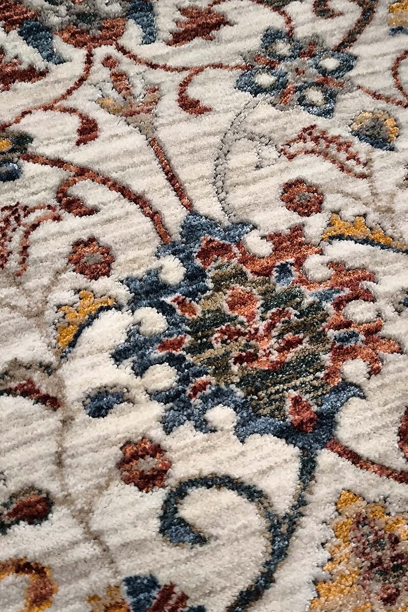 Sultani Şal Vintage Desenli Lüks Klasik Dekoratif Halı - 4