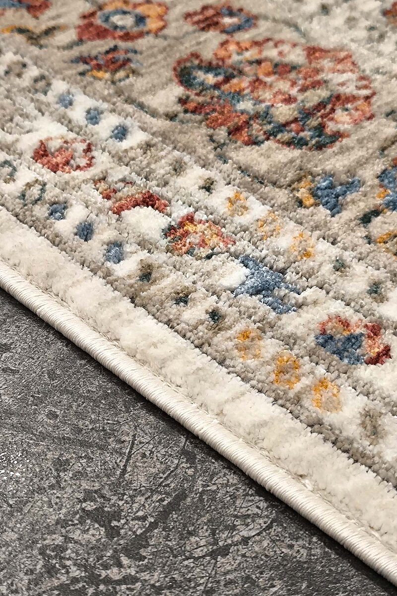 Sultani Şal Vintage Desenli Lüks Klasik Dekoratif Halı - 5
