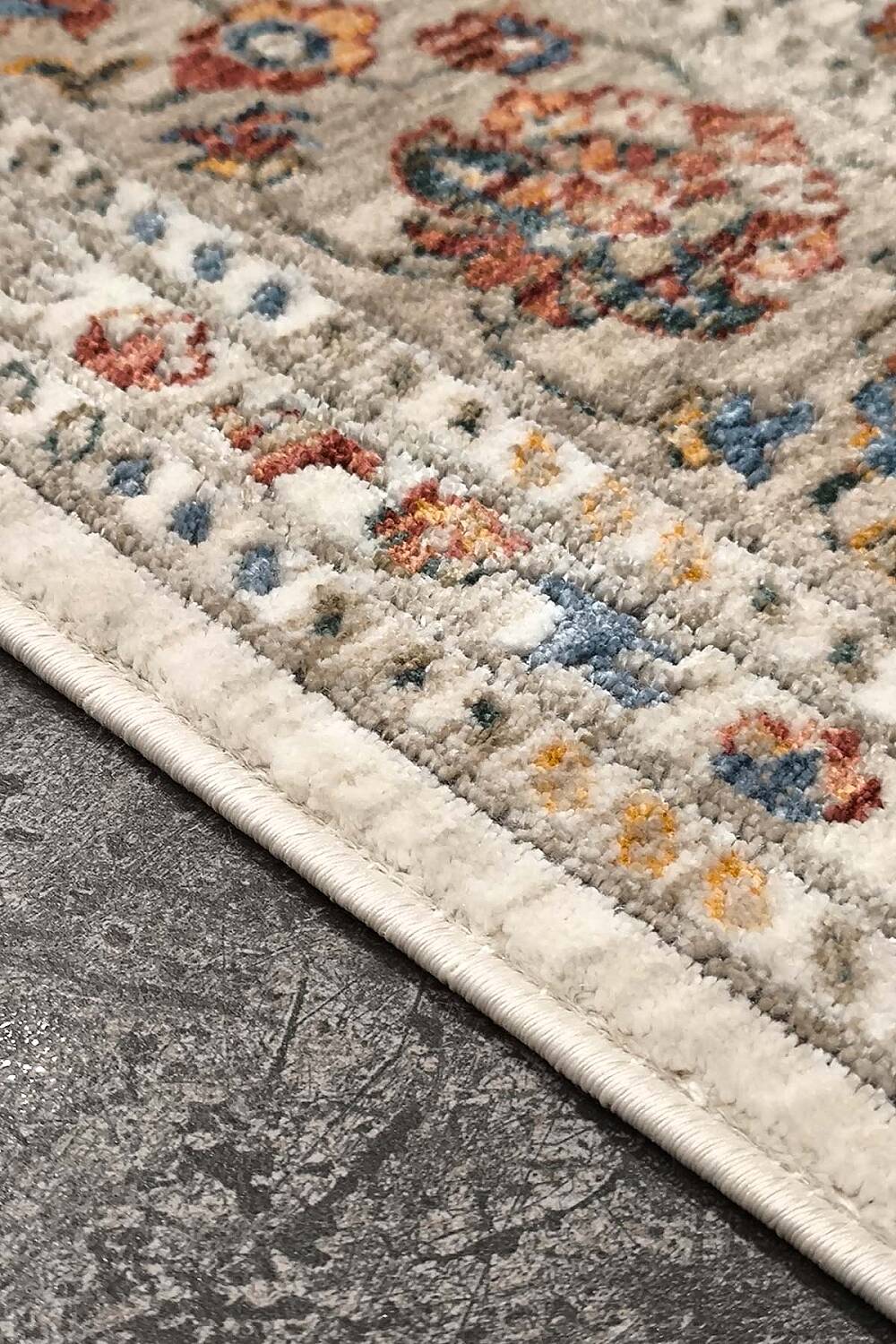 Sultani Şal Vintage Desenli Lüks Klasik Dekoratif Halı - 5