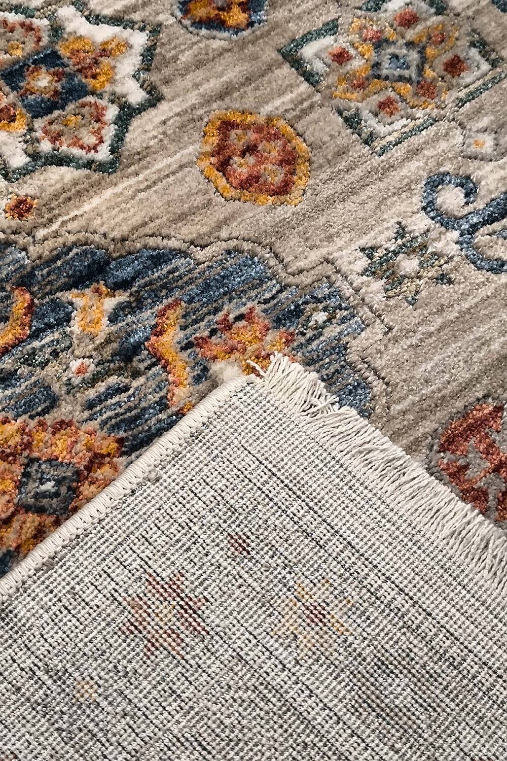 Sultani Şal Vintage Etnik Desenli Otantik Salon Halısı - 6