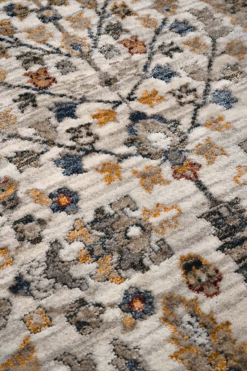 Vintage Sultani Şal Klasik Osmanlı Motifli Dekoratif Salon Halısı - 5